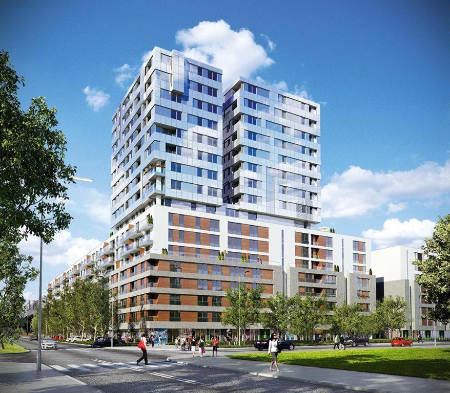 Platinum Towers Apartments ワルシャワ エクステリア 写真